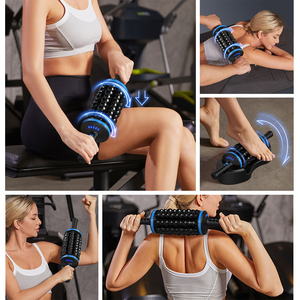 Kabelloser Tiefengewebe-Rotationsmassageroller 5-Gang Wiederaufladbarer Perkussionsmassager für Muskel- und Faszienentspannung - Product Image 6