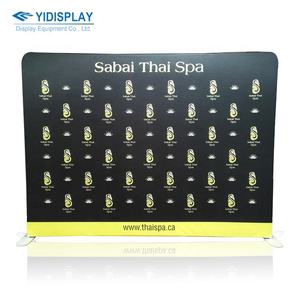 YIDISPLAY <span class=keywords><strong>ซี</strong></span>รีส์ Wave โครงอะลูมิเนียมผ้าตึงแบบกำหนดเอง พิมพ์ลายด้วยเทคนิค Dye Sublimation สำหรับงานแสดงสินค้าและโฆษณา - Product Image 6