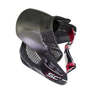 Equipo de protección facial completo ajustable para tiro con arco CS Máscara de equipo de arco de malla de alambre - Product Image 3