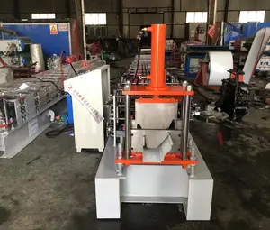 Máquina de fabricación de láminas de bajante/máquina de fabricación de azulejos de canal de canalón de agua/máquina formadora de rollos de tubería de agua
