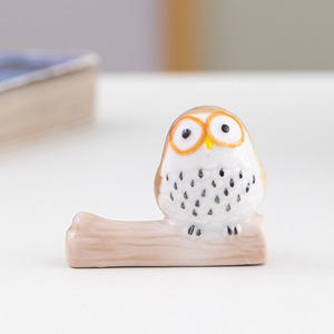 ที่วางตะเกียบเซรามิกรูปนกฮูกน่ารักสำหรับจัดโต๊ะอาหาร ขายส่ง - Product Image 6