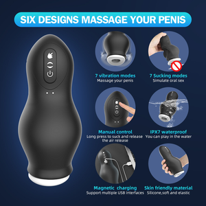 Nuevo Dispositivo de Entrenamiento para la Cabeza del Pene Masculino, con Vibración, Succión y Presión Negativa, para Reducir la Sensibilidad, Productos Sexuales - Product Image 4