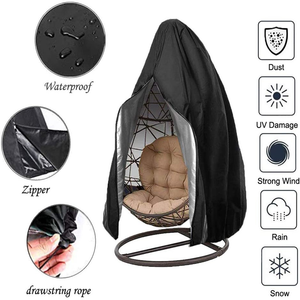 <span class=keywords><strong>Housse</strong></span> de chaise suspendue en osier de haute qualité, en Polyester 420D - Product Image 3