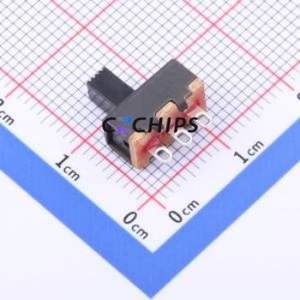 SS-12F33-G050 Slide Switch Through hole Component (THT) Switch Single Pole Double Throw Rectangle Pin Header Solder Tab 10.5mm - Product Image 2