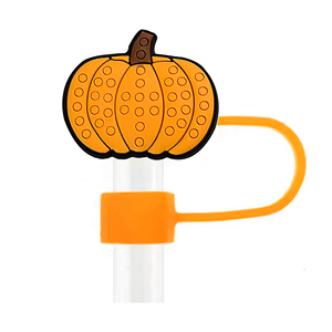 Embouts de paille anti-poussière réutilisables en silicone personnalisés pailles à boire bouchon fleur <span class=keywords><strong>marguerite</strong></span> paille Topper Charms Cover Tumbler Topper - Product Image 5