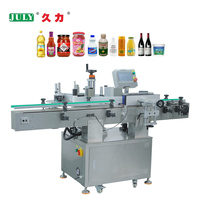 Machine d'étiquetage automatique pour bouteilles rondes, idéale pour le ketchup, la bière, l'eau et les boissons, pour le cou et le corps des bouteilles coniques, ligne d'emballage