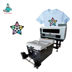 Hot Sale A1 Small Dtf Transfer Pet Film Printer Automatic Dtf Printer Machine and Dtf Dryer 2in1