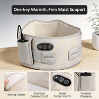 Ceinture lombaire chauffante électrique sûre et fiable avec massage par vibration, prête à l'emploi, pour le soutien de la taille et le soulagement des douleurs dorsales des employés de bureau