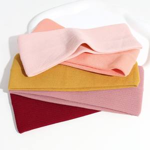 New Knitted <strong>Headband</strong>, All-season, Sporty Solid-color <strong>Headband</strong> for Washing Face and Going Out, Fashionable Headwear - Product Image 2