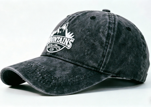 Casquette de baseball vintage et classique, style délavé, boucle métallique réglable, logo brodé personnalisable, polyvalente et pratique - Product Image 4