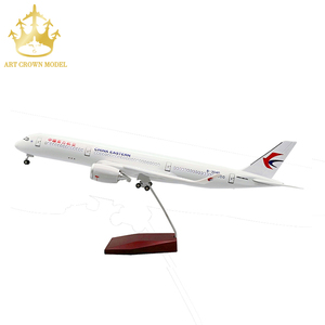 Modelo <span class=keywords><strong>de</strong></span> Avión Airbus A350 China Eastern 1:142 con Ruedas y Luces, Simulación <span class=keywords><strong>de</strong></span> Sonido LED y Diseño <span class=keywords><strong>de</strong></span> Aeronave - Product Image 1