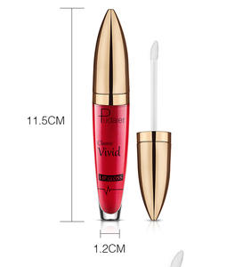 Olio <span class=keywords><strong>Labbra</strong></span> Liquido Minerale Vegano Idratante Private Label, Trucco <span class=keywords><strong>Labbra</strong></span> Colorato a Lunga Durata, Effetto Scintillante Impermeabile con Glitter - Product Image 3