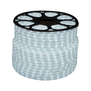 Décoration de paysage de rue extérieur IP65 Led Rope Light Warm White Color Pvc 20 80 70 Double Row Green Led Rope Light F5 Dip - Product Image 6