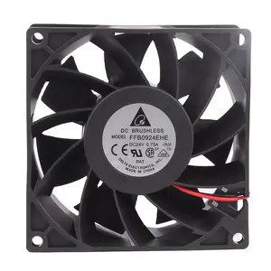 Original Delta 12V 48V DC24V 0.75A EC AC 92X92X38MM 9CM 9238 frequency conversion double ball bearing FFB0924EHE cooling fan