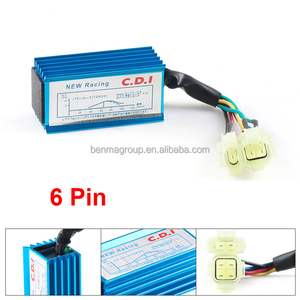 139QMB 147QMD 152QMI 157QMJ Performance ATV CDI 6 PIN 4+2 6 Pin AC Nouveau C.D.I de course pour GY6 <span class=keywords><strong>50CC</strong></span> 125CC 150CC ATV Mope <span class=keywords><strong>Scooter</strong></span> - Product Image 4