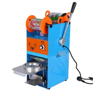 75/80/90/95mm Plastic And Paper Cup Sealer Sealing Machine For Milk Tea, Soybean, Coffee Cups