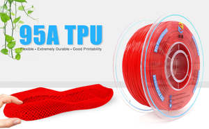 <span class=keywords><strong>TPU</strong></span> 1.75mm 2.85mm 1kg YOUSU 3d Filament Flexible Filament 65A/75A/85A/95A pour Chaussure Pad - Product Image 4