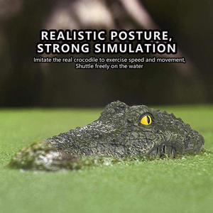 2024 New Arrival Rc <strong>Boat</strong> Toy 2.4g <strong>Remote</strong> <strong>Control</strong> Electric <strong>Boat</strong> for Swimming Pool Float With Simulation Crocodile Head Spoof Toy - Product Image 3