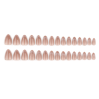 30 faux ongles à presser pour débutants, faux ongles avec logo personnalisé, faux ongles pour enfants, ensemble de faux ongles courts, faux ongles effet œil de chat