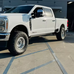 عجلة ألومنيوم كروم مصنعة بسطح مشغول بتقنية بيد لوك للدفع الرباعي 6x139.7 17x8.5-10-28 PCD 4*100 5*114 6*114.3 طراز FX 1FC230-1 - Product Image 5