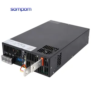 SOMPOM AC DC Switching Power Supply 12V 24V 48V 20A 40A 60A 120A 500W 1000W 1500W 2000W 3000W Variable DC Power Supply