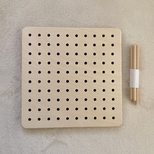 Support personnalisé Grand Moyen Petit Crochet Blocage Peg Board Tricot Artisanat Bloqueur Granny Carré avec chevilles - Product Image 3