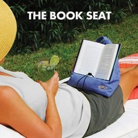 Oreiller de lecture triangulaire portable et fonctionnel avec support de téléphone personnalisé pour les lecteurs, support pour tablette et iPad, oreiller de lecture