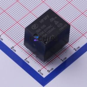 HF3FF/024-1HS Power Relay Through hole,15.2x19mm Relay 24V 1 Normally Open: 1A (SPST-Normally Open)::: 4 10A-28VDC/10A-277VAC - Product Image 1