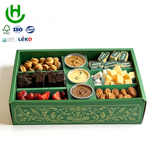 Caja de Regalo de Cartón con Logotipo Personalizado para Eventos de Té de la Tarde, Precio Competitivo de Fabricante - Product Image 1