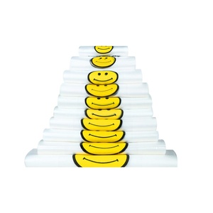 Sacs en plastique transparents pour le visage avec poignée gilet pour l'emballage alimentaire à emporter, les fruits, les courses en supermarché - Vente en gros - Product Image 5