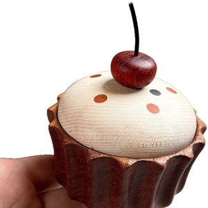 Boîte de rangement en bois YiTao ronde 1-3L, conteneur décoratif artisanal pour bonbons, cadeau pour le salon - Product Image 5