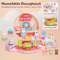 Accessoires de meubles de maison de poupée Salon Salle à manger Meubles de maison de poupée Jouets de jardin d'enfants Jouets de simulation
