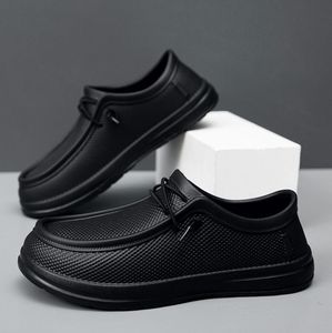 2025 primavera nuove <span class=keywords><strong>scarpe</strong></span> in pelle Casual leggere di grandi dimensioni <span class=keywords><strong>per</strong></span> cuochi da uomo, <span class=keywords><strong>scarpe</strong></span> Casual di guida all'ingrosso - Product Image 4
