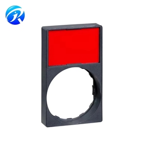 Professional Accessories Supplier ZBY6H101 Harmony XB4 Switch Accessory <strong>Legend</strong> Plate ZBY6-H101 For Use With 22mm Control Units - Product Image 1