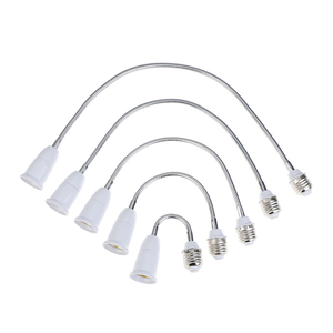 E27 <strong>LED</strong> Light Bulb <strong>Lamp</strong> <strong>Holder</strong> Flexible Extension Adapter <strong>Socket</strong> - Product Image 2