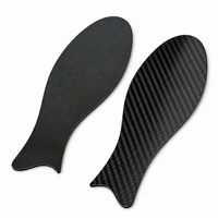Semelle intérieure en fibre de carbone, insert de chaussure rigide et léger pour la performance athlétique, la course à pied, le basketball, la randonnée et les sports