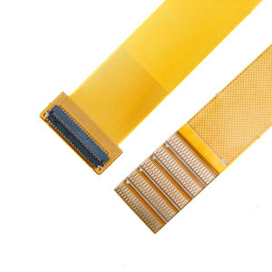 Alta calidad 0,3 MM PITCH 21P 25P 31P 33P 39P 45P Cable de extensión de prueba FPC plano Flexible con enchufe de conector de soldadura - Product Image 3