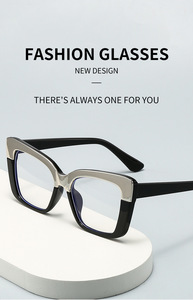 Nhà Máy Bán buôn lớn khung Cat <span class=keywords><strong>Eye</strong></span> Chống Blue-Ray kính Châu Âu và Mỹ thời trang mát kính khung - Product Image 2