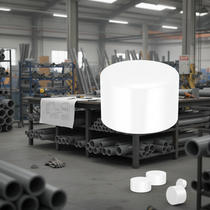 Fornitore all'ingrosso di tappo in PVC bianco da 3 pollici per uso industriale - Product Image 3