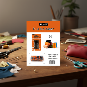 ด้ายเย็บผ้าอิลัน 500 ม. สี 41 สำหรับจักรเย็บผ้า - Product Image 3