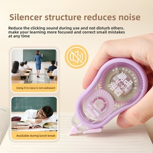 Cinta Correctora Baoke KF3060 Beige <span class=keywords><strong>de</strong></span> Alta Calidad, Gran Capacidad, 15m, Resistente a Caídas, Silenciosa, Recargable, 5mm, Venta al Por Mayor - Product Image 3