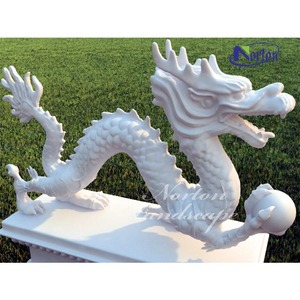 Hiện đại lớn Tay Chạm Khắc Đá Cẩm Thạch Cá voi tượng tùy chỉnh kích thước trong nhà và ngoài trời Vườn trang trí đá điêu khắc thiết kế thanh lịch - Product Image 5