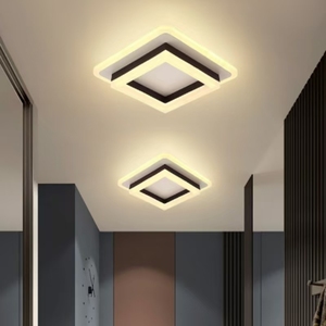 Boyd Led pha lê hành lang ánh sáng <span class=keywords><strong>push</strong></span>-nút trần ánh sáng vòng phòng khách ấm trắng ánh sáng ban công - Product Image 5