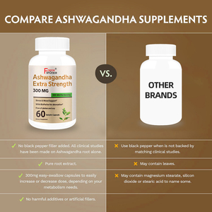 Fabricante de Suplementos de Ashwagandha de Alta Potencia de Marca Privada para Adultos, Apoyo para la Calidad del Sueño, 60 Cápsulas de Ashwagandha - Product Image 3