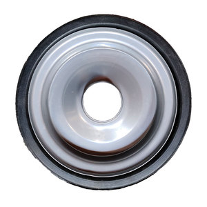 Cales de roue en caoutchouc robuste de 8 pouces roues en caoutchouc solide 8*1.75 8*2.5for tondeuse à gazon bétonnière - Product Image 2