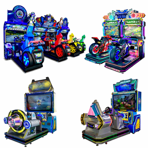 Macchina <span class=keywords><strong>da</strong></span> Gioco <span class=keywords><strong>di</strong></span> Corse Super Sprint, Simulatore <span class=keywords><strong>di</strong></span> Guida ad Alta Velocità, Giochi Arcade <span class=keywords><strong>di</strong></span> Competizione Automobilistica - Product Image 5