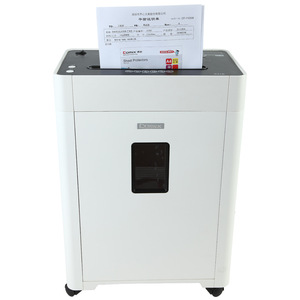 Trituradora de Papel de Corte Cruzado Qixin S410, 6 Hojas, Capacidad de 19L, Entrada Única, Uso de Oficina - Product Image 1