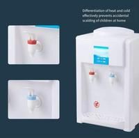 Distributeur d'eau chaude et froide compact de bureau en plastique électrique pour la maison et l'hôtel