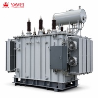 Transformateur de distribution triphasé de haute qualité Yawei 10MVA 69kV/6.3kV, prix d'usine, conforme aux normes ISO CE IEC60076