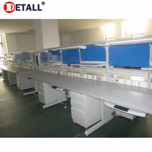 อิเล็กทรอนิกส์ปรับ Esd โต๊ะทำงานทีวีสายการประกอบมือถือซ่อมตารางที่มีแสง - Product Image 5